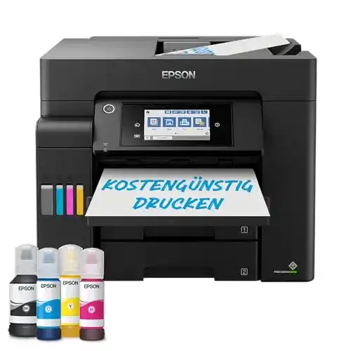 Epson EcoTank ET-5800 DIN A4 Multifunktionsdrucker mit WLAN und Fax