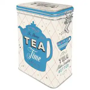 Nostalgic-Art Retro Teedose 1,3 l mit Aromadeckel in Vintage Design
