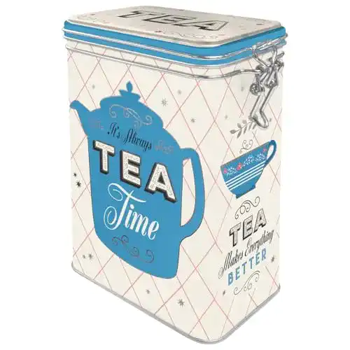 Nostalgic-Art Retro Teedose 1,3 l mit Aromadeckel in Vintage Design