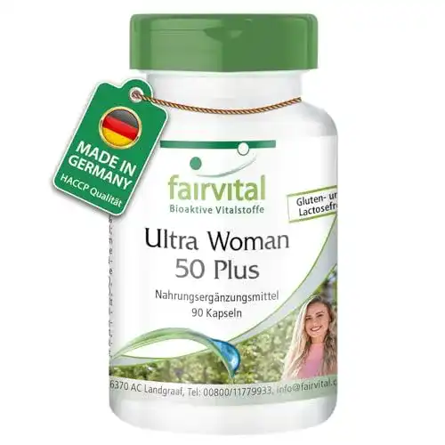 Vitamine für Frauen ab 50 – Fairvital Ultra Woman 50 Plus Kapseln