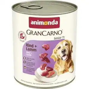 Animonda GranCarno Hundefutter für Senior Hunde ab 7 Jahren