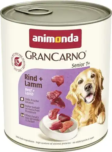 Animonda GranCarno Hundefutter für Senior Hunde ab 7 Jahren