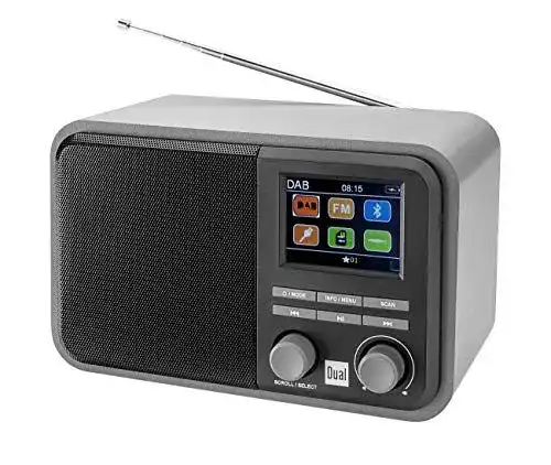 Bluetooth-Radio Dual 75299 DAB AA851 Digitalradio mit Akku
