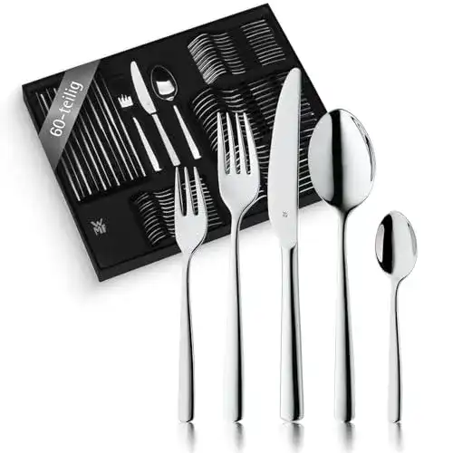 WMF Boston Besteckset für 12 Personen, 60-teilig
