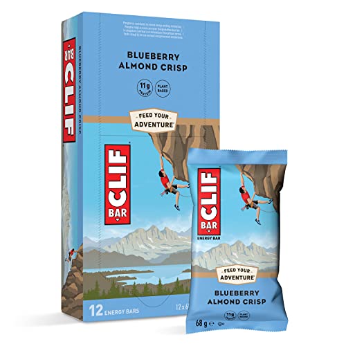 Clif Bar Blueberry Crisp Energieriegel 12er Pack für Sportler