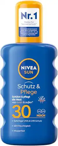 Nivea Sonnencreme Spray Schutz & Pflege LSF 30 (200 ml)