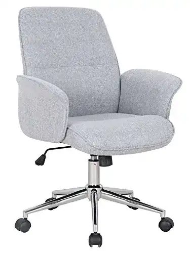Drehstuhl SixBros. Bürostuhl Grau Stoff CX0704M/2488
