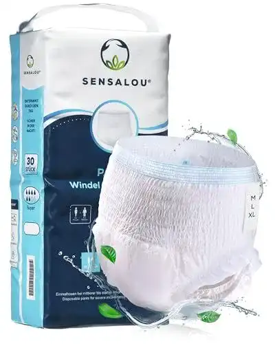 Windeln für Erwachsene Sensalou Inkontinenzpants Super Pants