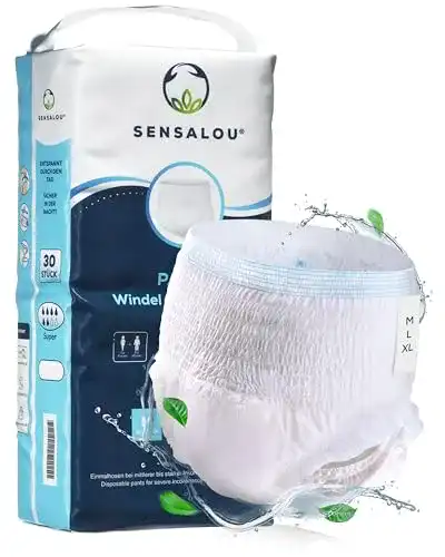 Windeln für Erwachsene Sensalou Inkontinenzpants Super Pants