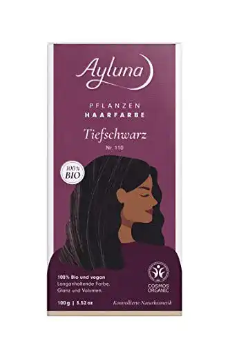 Henna-Haarfarbe von Ayluna für braunes bis schwarzes Haar