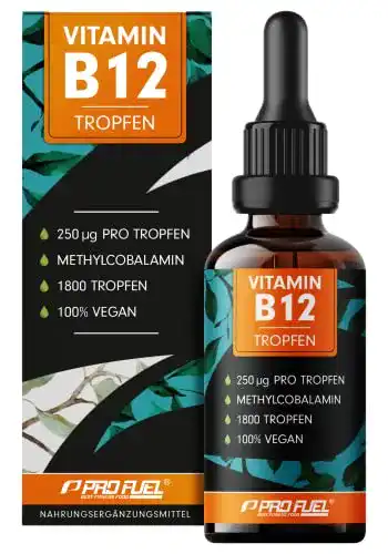 Abnehmtropfen ProFuel Vitamin B12 Tropfen 1800 Tropfen (50ml)