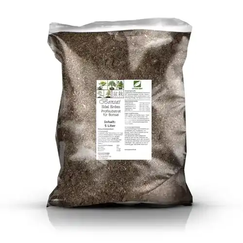 Bonsaisubstrat von GREEN24, 5 Liter, Profi Linie für Bonsai-Pflanzen