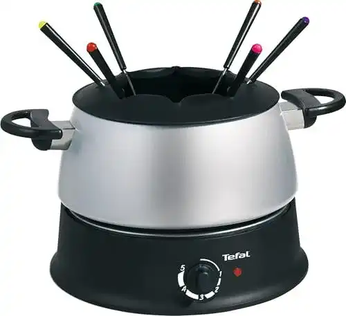 Tefal EF3000 Fondue Set für 6 Personen mit 1200 Watt Leistung