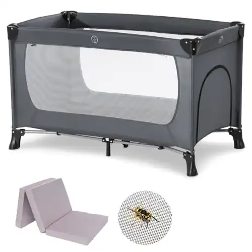 Reisebett Hauck Baby Set mit Matratze und Moskitonetz
