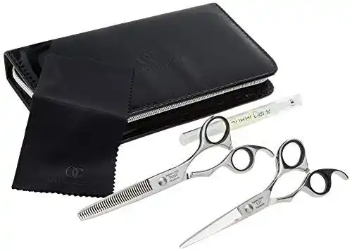 Friseurscheren Set Olivia Garden SilkCut mit Haarschneide- und Effilierschere