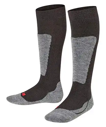 Merino Skisocken für Kinder von FALKE – Unisex Active Ski