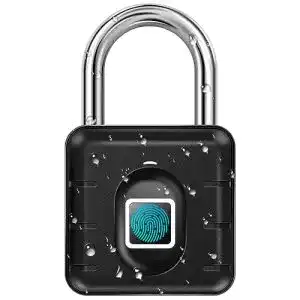 Fingerabdruck Vorhängeschloss Aicase mit Bluetooth und APP-Fernentriegelung