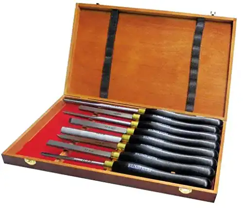 Drechseleisen Holzman N HSS Profi-Drechselmesser Set 8-teilig