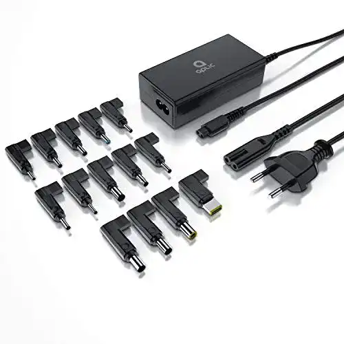 Universal Netzteil für Laptops bis 65 Watt mit 14 Adaptersteckern
