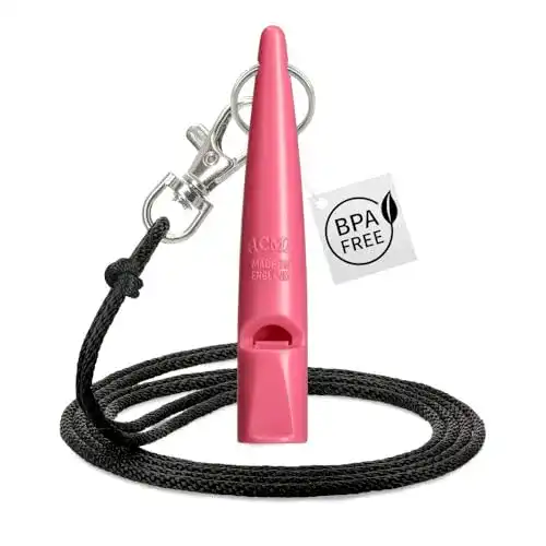 Hundepfeife ACME No. 210,5 mit Pfeifenband für effektives Hundetraining