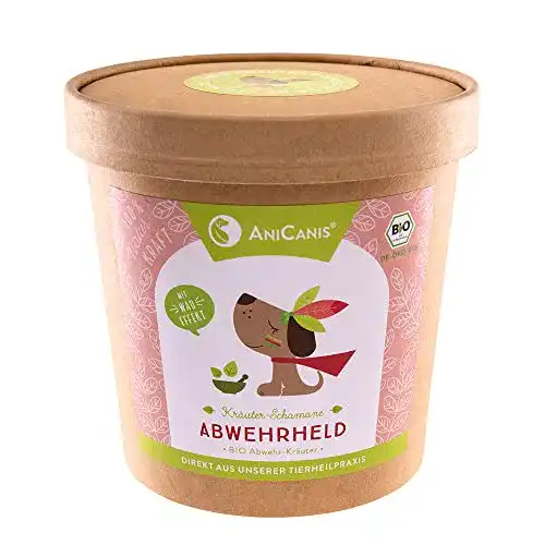 Kräuter für Hunde – AniCanis Bio Kräutermix Abwehrheld
