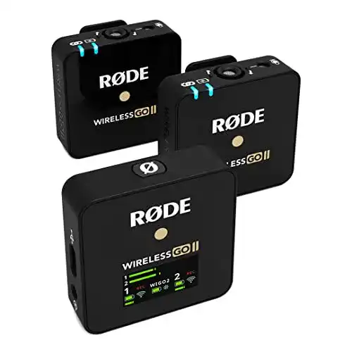 Rode Mikrofon Wireless Go II für Filmemacher und Interviewer