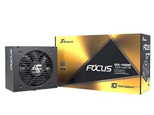 Seasonic Focus GX-1000 Netzteil 1000W 80+ Gold vollmodular