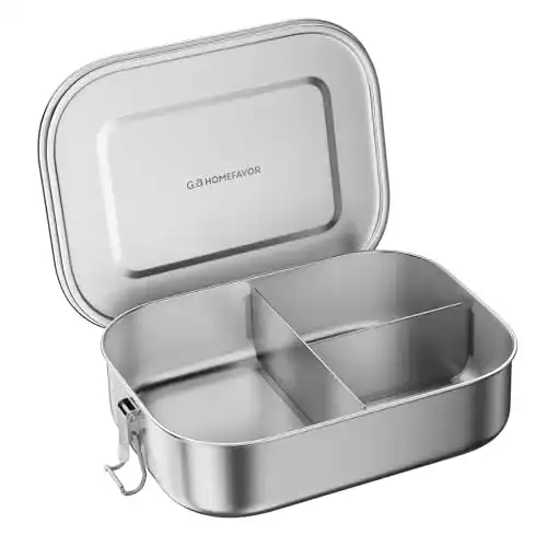 Edelstahl Brotdose G.a Homefavor 1400ml Lunchbox