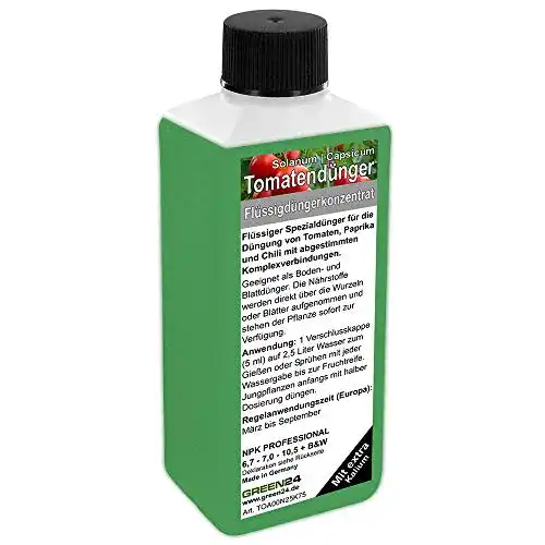 Tomatendünger für Paprika und Chilis Flüssigdünger Konzentrat