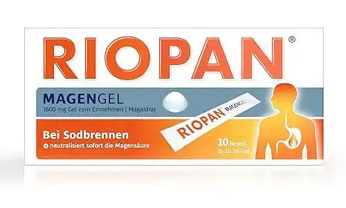 Magen-Gel Riopan zur Behandlung von Sodbrennen und Reflux