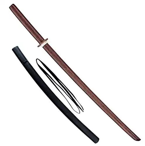 Bokken Bay Sports Bay Set Holz Katana mit Kunststoff-Scheide