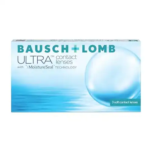 Bausch + Lomb Ultra Monatslinsen – Sphärische Kontaktlinsen für Komfort