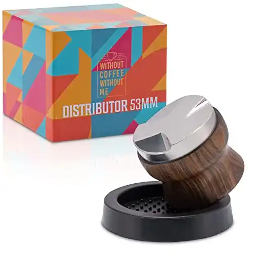 Espresso-Leveler Nouten Distributor 53mm für optimale Extraktion