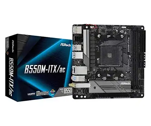 Asrock B550M-ITX/AC Mini-ITX-Mainboard mit AMD AM4 Sockel