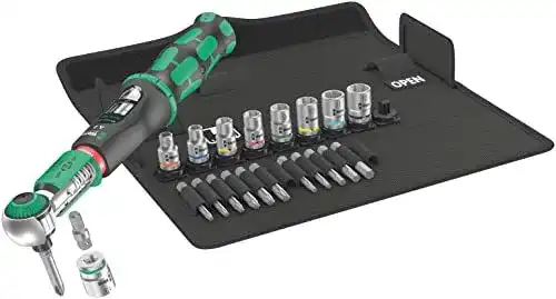 Wera Drehmomentschlüssel 05075832001 Safe-Torque A 2 Set 1, 23-teilig