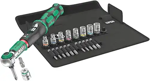 Wera Drehmomentschlüssel 05075832001 Safe-Torque A 2 Set 1, 23-teilig