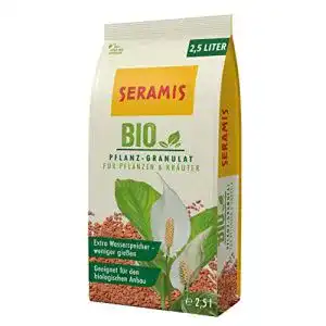 Seramis Bio-Pflanzgranulat für Pflanzen und Kräuter 2,5 l
