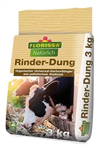 Rinderdung Florissa Bio Universaldünger für Gartenkulturen 3 Kg