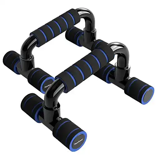 Liegestützgriffe Readaeer Push Up Stand Bars in Blau