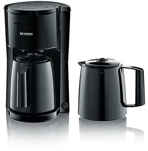 Kaffeemaschine mit Thermoskanne Severin KA 9252 in Schwarz