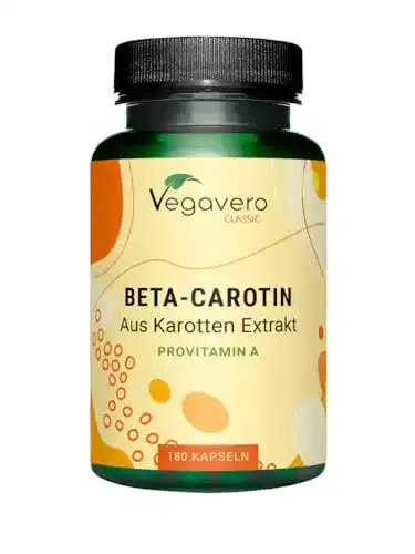 Bräunungskapseln Vegavero Beta Carotin aus Karottenextrakt
