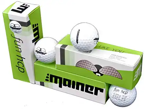 Golfball Emainer 3 weiche Golfbälle für optimale Leistung