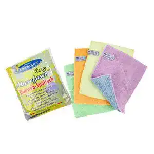 Aqua Clean Tücher im 4er Set – Duoweb Microfaser für die Reinigung