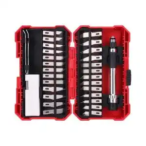 Bastelmesser Amazon Basics Präzisionshobbymesser Set, 29-teilig