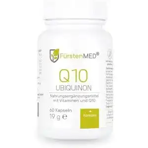 Coenzym Q10 Ubiquinon Kapseln mit Vitamin B1 und B6 von FürstenMED