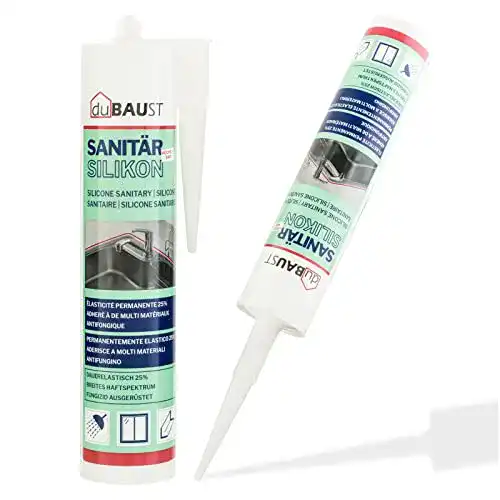 Sanitärsilikon dubaust SAS24 – Elastisches, dauerfeuchtes Silikon