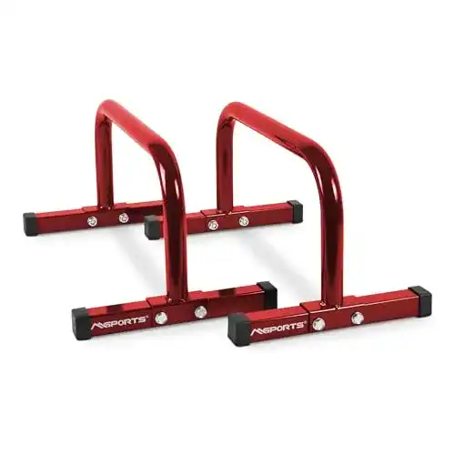 Liegestützgriffe MSPORTS Low Fitness Parallettes für Training