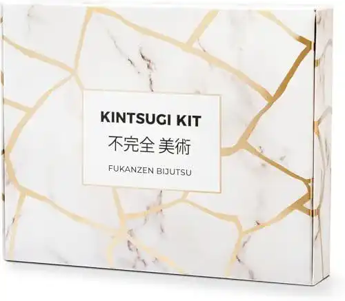 Kintsugi-Set für die Reparatur von Keramik mit Goldpulver