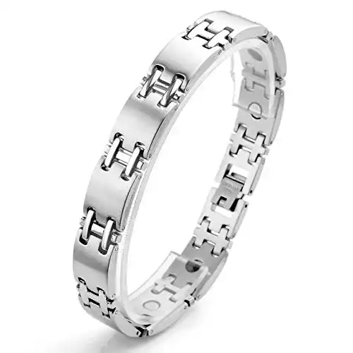 Magnetarmband für Herren aus Edelstahl von Zysta