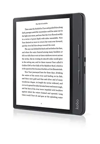 eBook Reader Kobo Rakuten Forma mit 8 Zoll Touchscreen und 8 GB Speicher